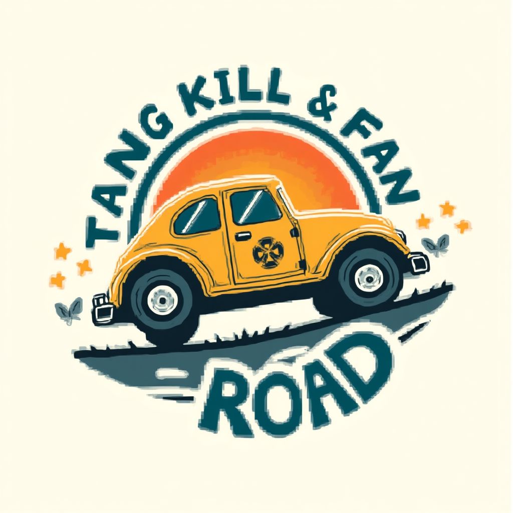 Lang and Fun Road Logo