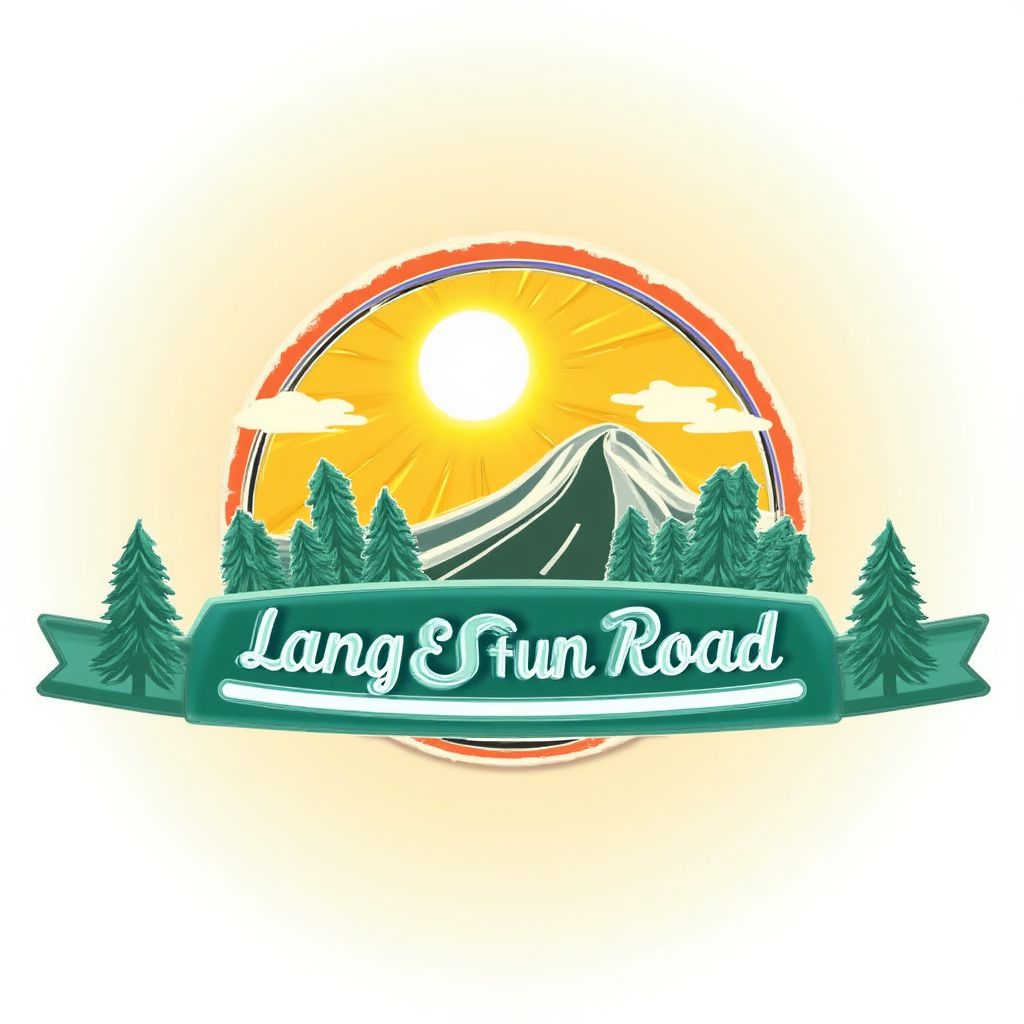 Lang and Fun Road Logo